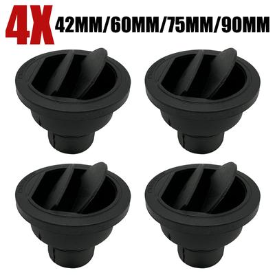 4X 42/60/75/90mm Parking Diesel Heater Warm Air Vent Duct Pipe Outlet Rotatable Exhaust Joiner Connector Car Truck VAN Camper