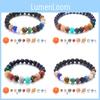 Natural Stone Constellation Bracelet With Handcrafted Planet Design For Couples And Travel Gift