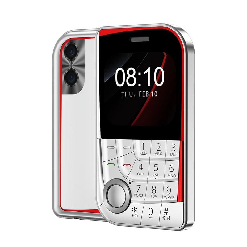 V10 Dual SIM Standby Mobile Phone 2.01 Inch Screen Magic Voice Speed Dial Flashlight FM Radio MP4 Cheap Back-up Cellphones
