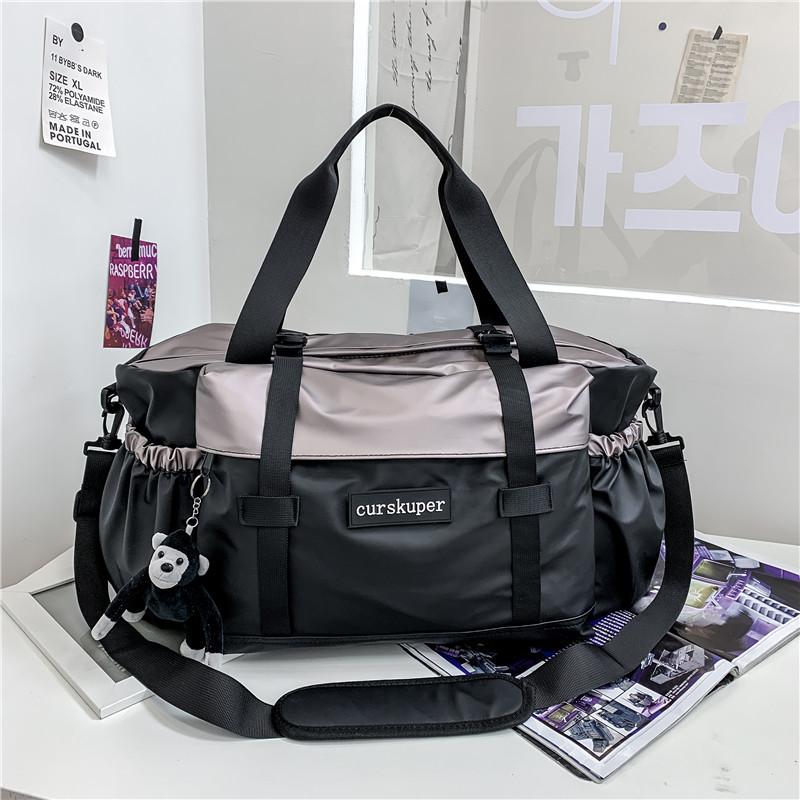 Large Capacity Travel Bag Portable Luggage Bag Crossbody Bag Short-distance Travel Bag Sports Fitness Bag