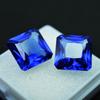 19.60 Ct Natural Blue Sapphire Certified Square Cut Gemstone Jewelry Making