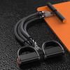 2/3/4-Tube Pedal Puller Resistance Band with Handle Multifunction Elastic Yoga Sit-up