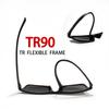 3PCS Vintage Retro TR90 Sunglasses Men Polarized Square Brand Designer Sun Glasses For Men Driver Sunglass