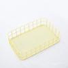 Rectangular Iron Mesh Storage Basket, Desktop Organizer, MultiPurpose Box, Home Office,