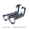 Camera Vertical Clapper L-shaped Bracket Aluminum Alloy Quick Release Plate for R10 DSLR Camera Stabilizer