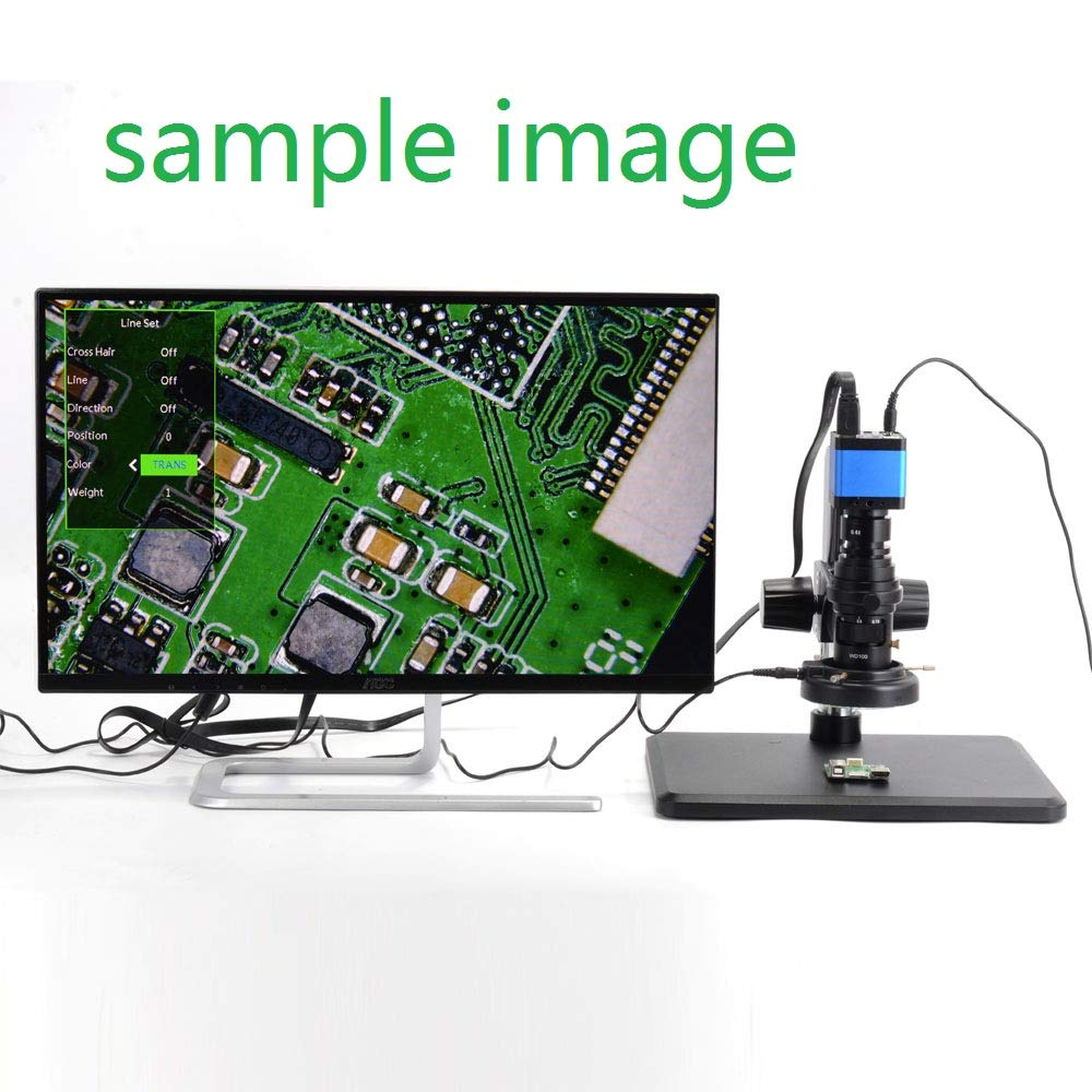 HAYEAR 16 MP 1080p TV HDMI USB Industry Digital Microscope Camera TF Video Recorder DVR @60fps C-Mount