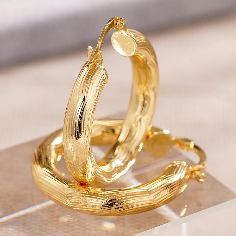 1 Pair, Stylish, Court Style, Minimalist Earrings