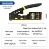 8P6P Dual-Use Network Cable Crimper for CAT.5e/CAT.6 Through-Hole