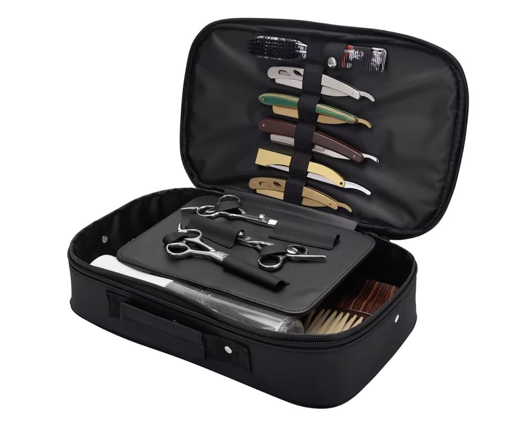 Barbertop Hairdressing Cosmetic Bag Case for Accessories and Tools