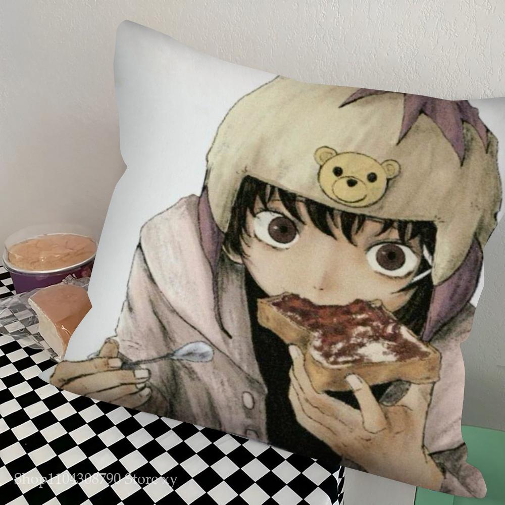 1pc Serial Experiments Lain Pillow Case Square Bedroom Sofa Leisure Comfort Cushion Car Living Room Home Decoration