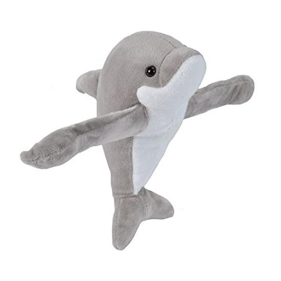 

Wild Republic Обнимаемый Животное Мягкая Игрушка Шлеп-браслет Обнимашки Игрушка Подарок Большой (Дельфин)