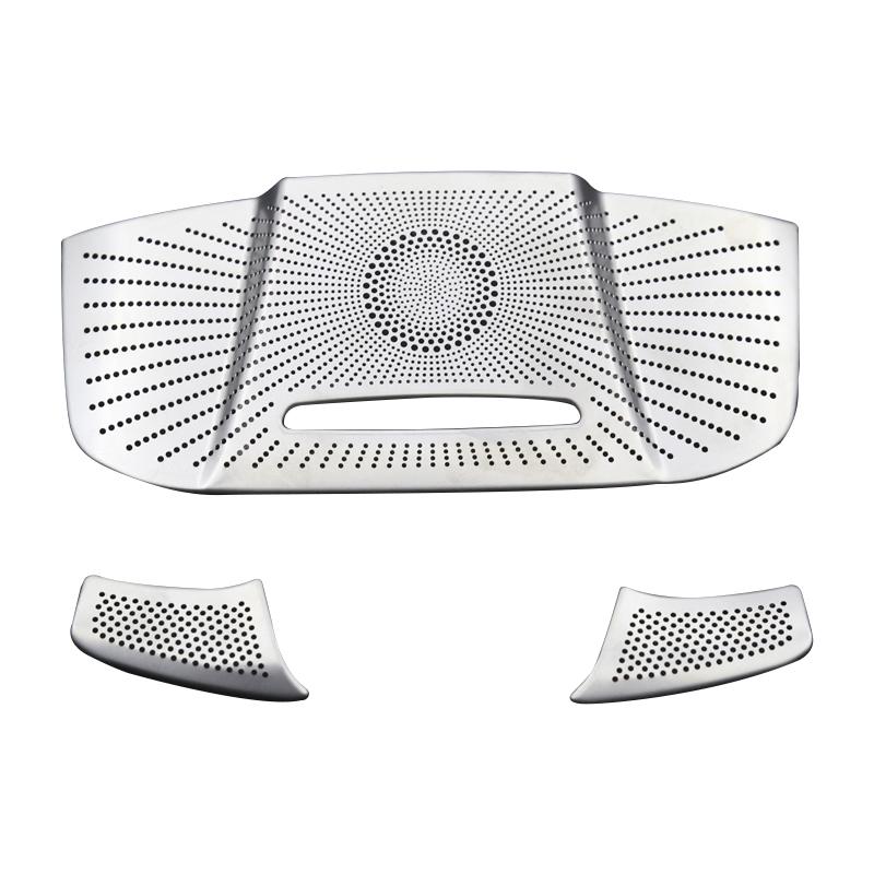 

Для Haval H6 3-го поколения 2021 2022 2023 2024 GT HEV PHEV автомобильные аудиополоски защитный гудок крыша фара рамка сетка крышка лампы для чтения серебряный