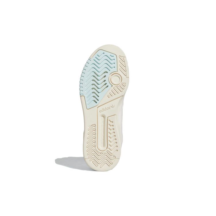 Adidas Originals Comfortable Versatile High-Top Skate Shoes Women Sneakers White Blue Pink HR1417