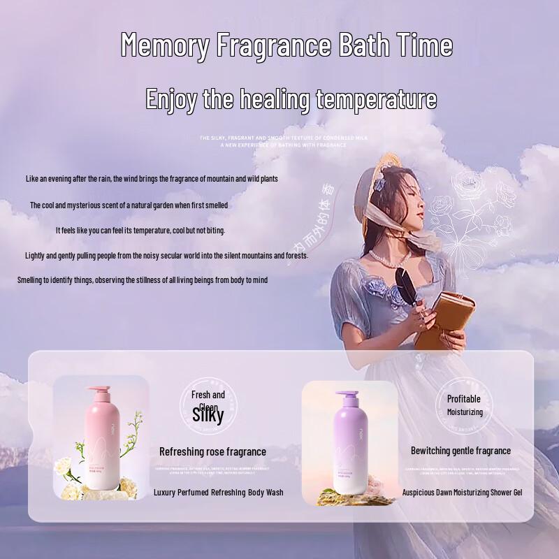 NAK Fragrance Long-Lasting Body Wash