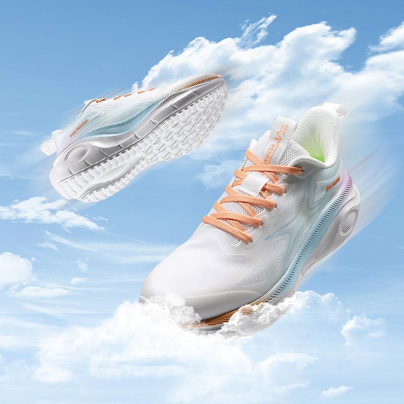 Spring and Summer Sports Shoes Fashionable Versatile Height Increase Lightweight Casual Shoes Couple Shock Absorption Running Shoes