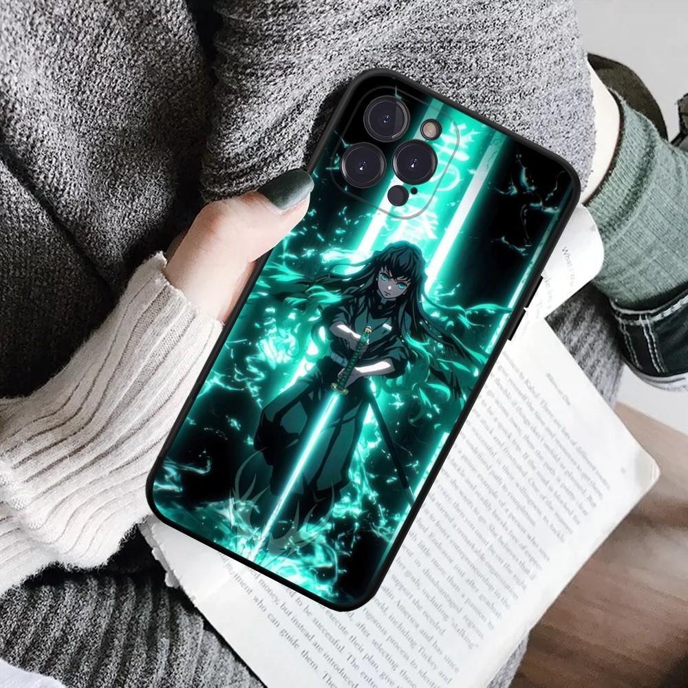 

M-Muichiro Cartoon T-Tokito Phone Case For IPhone 16 15 8 7 6 6S Plus X SE XR XS 14 11 12 13 Mini Pro Max Mobile Case iPhone 13 pro
