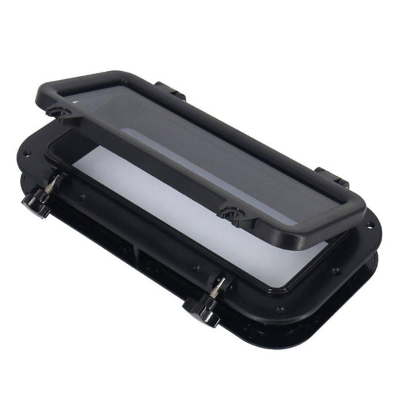 Boat Yacht For Marine Rectangle Portlight Tempered Glass Opening Window Accessory