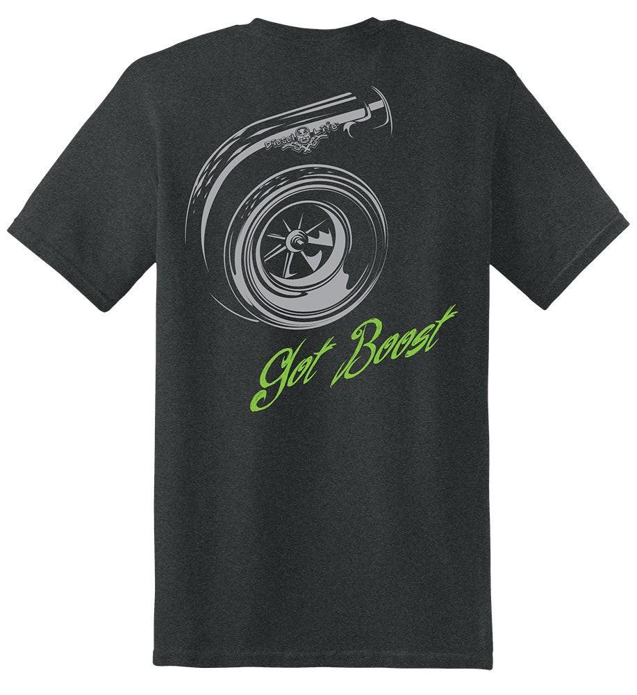 Turbo Got Boost Performance Double Sided Trucker T-Shirt Diesel Tee XXXXL