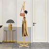 Gold Tree Coat Rack Stand, Modern Freestanding Coat Hanger with 7 Hooks, Sturdy Iron Entryway Hallway Organizer, 68.11 Inch Tall