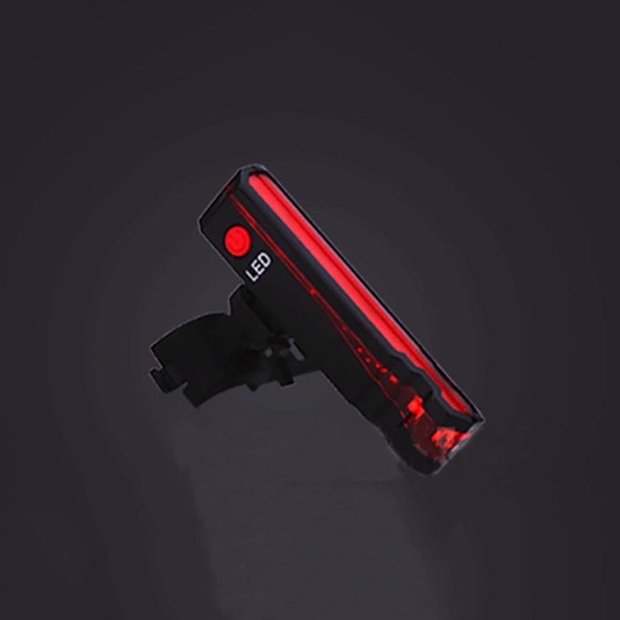 LED & Leser Bicycle Light IPX-5 Waterproof Rate USB Rechargeable Rear Tail Lamp