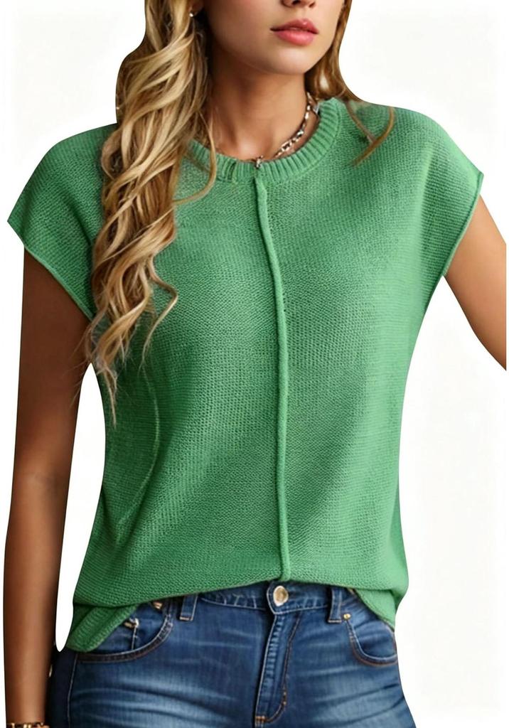 Cross2026 Women's Quick-Dry Versatile Solid Color Slimming Fashion Top - Daily Breathable Commuting Style