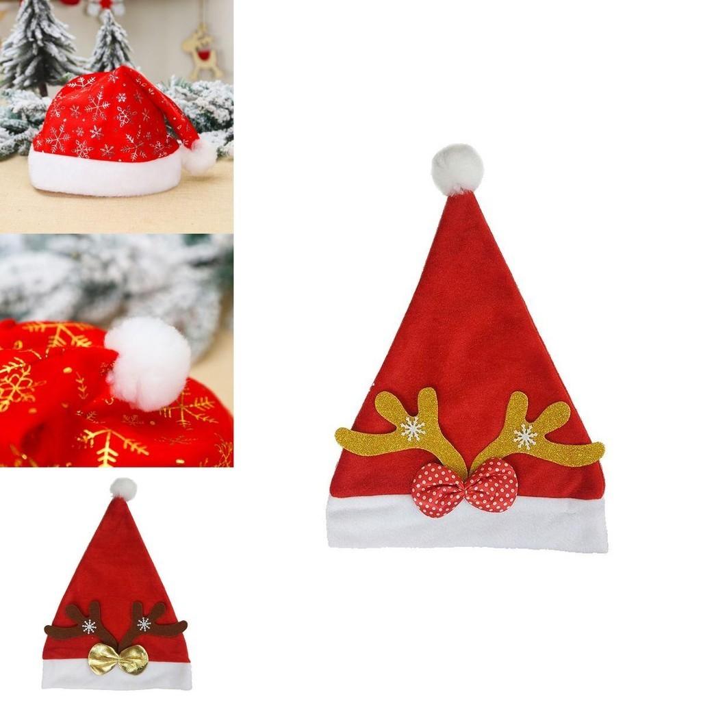 Charming Christmas Led Hat For Adults And Kids Featuring Cartoon Antlers And Velvet Finish