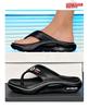 Trendige rutschfeste Flip-Flops für Herren: Neuer Stil Dicke Sohle Outdoor Sport Strand Sandalen