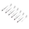 Alligator Clips for DIY Sectioning, Haircuts, Coloring & Styling 12Pcs Duckbill