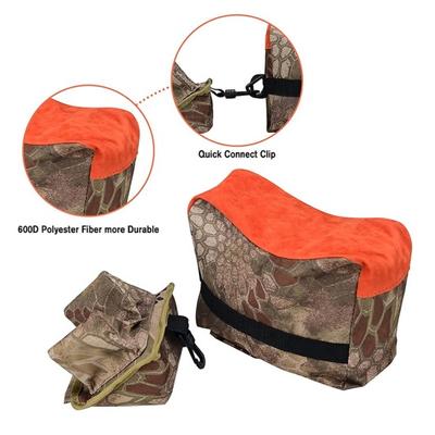 Waterproof Rifle Rest Bench Bag Set Oxford Cloth Non-Marring Strong Stitching Rifle Bag for Outdoor Activities