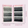 30D-100D Dense Mixed Pack Eyelash Book: D-Curl Segmented Lashes, 8-16mm, Large Capacity