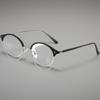 Unisex Transparent Color Steel PVC Fashion Glasses