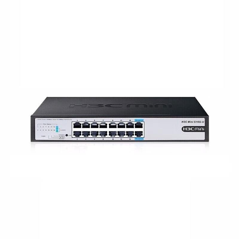 

H3C S16G-U 16-Port Gigabit Unmanaged Ethernet Switch