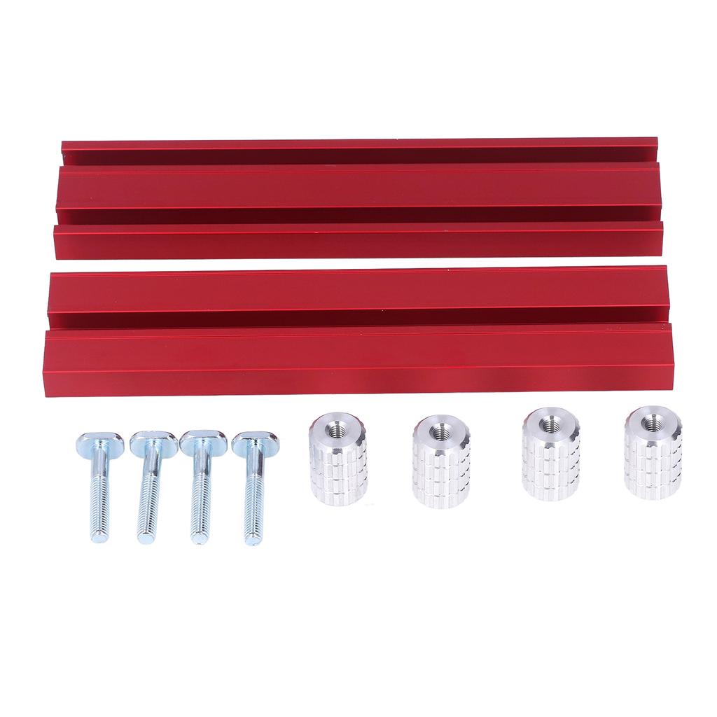 Woodworking Planing Stop Bench Dog Positioning Clamp Tool Set Kit for Workbench Table 15.8mm