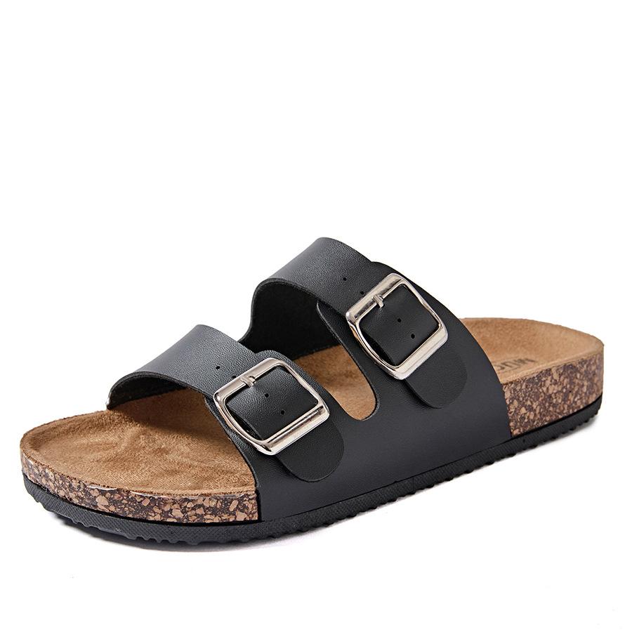 Damessandalen met geventileerde dikke zool, comfortabele instapschoenen in grote maten, herenslippers met zachte zool voor op het strand, Sandalias De Mujer