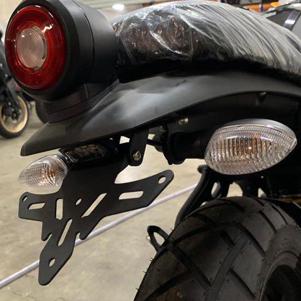 Yamaha XSR155 (2019-2024) Anpassad hållare för registreringsskylt bak
