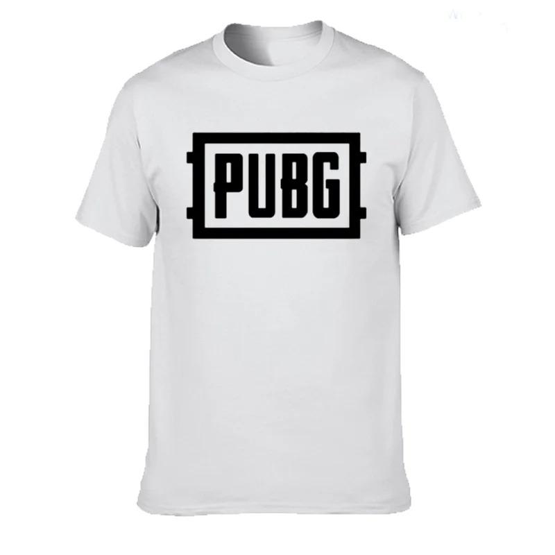 Trička Krátký Rukáv Kulatý Výstřih Nové Tričko pro Muže Fanoušci Her Dárek Přítel Dárek Tištěné Bavlna PUBG Bavlna Volné TRIČKA Topy