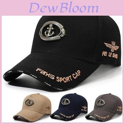 Spring 2026 Mens Adjustable Cotton Baseball Hat With Windproof Design For Casual Wear