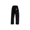 Nike Solid Color Letter Embroidery Logo Casual Pants Men Bottoms Black HF0354-010