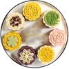 25g Dessert Pressing Molds Flower Pattern Baking Pastries Molds Plastic Texture D57B