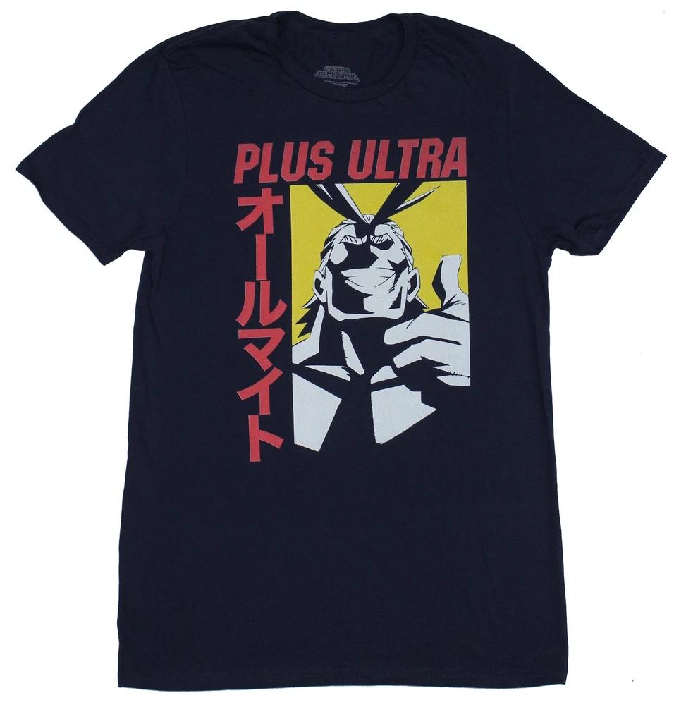 My Hero Academia Unisexs TShirt  All Might Plus Ultra Portrait Box Image