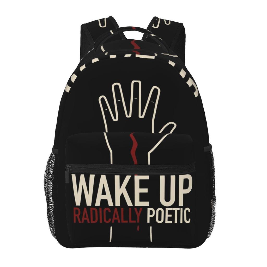 Band Rage Against The Machine Bulls On Parade Mic Backpack Student Boys Girls BookBag School Bag Shoulder Bags for Men Women