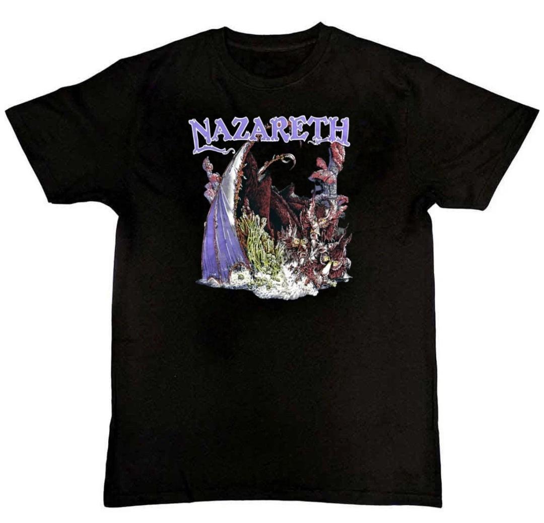 Collection Nazareth Band Graphic Print Mens T-Shirt L
