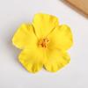2/5pcs Hawaiian Flower Hair Clip Summer Beach Birthday Party Wedding Decoration Girls Artificial Egg Flowers Hairpin Accessories