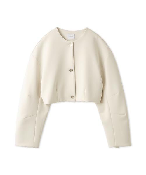 

Emi Eco Cardboard Knit Jacket 13WCJ251026 IVR Free Size Small Women s