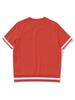 20TH HOLE Women'S Waffle Knit Yokko Point Short Sleeve T-Shirt [Red]