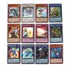 100 peças cartão yugioh holográfico sem repetição em inglês yu gi oh mestre duelo baralho competitivo jogo de cartas de negociação coleção brilhante