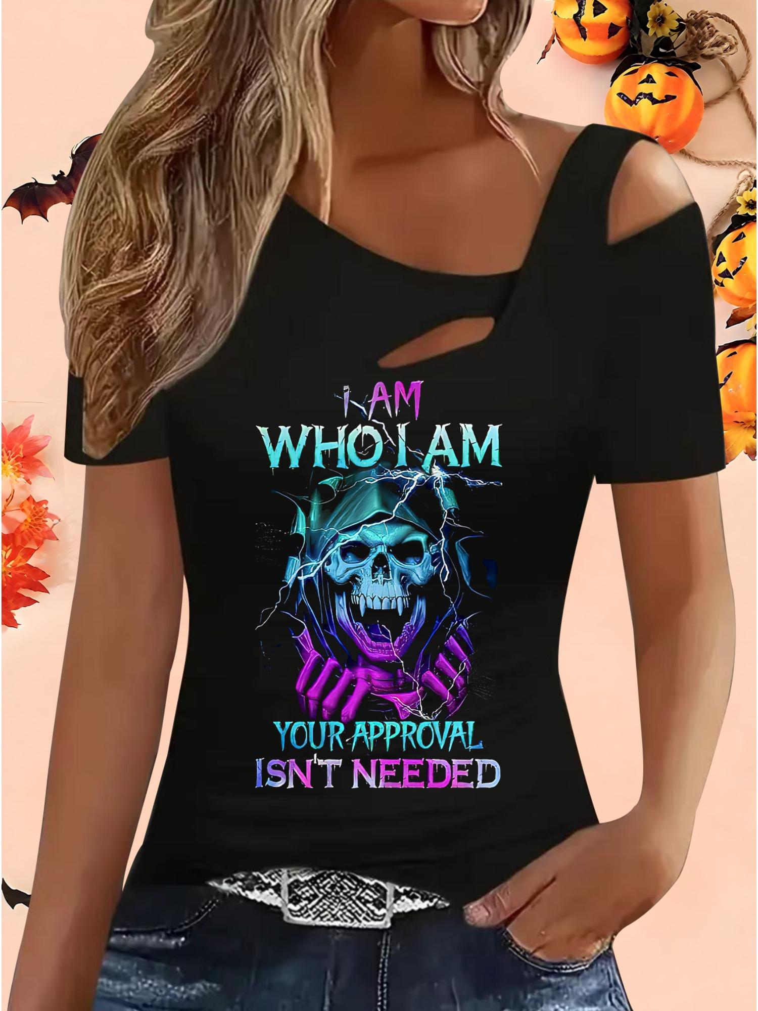 

Women s Loose Halloween and Christmas Gift Tops Blouse Shirt S чорний