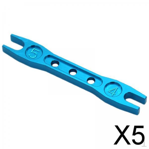 

5x Mini Open Tip Wrench 1:121/12 Portable 4mm 5mm for 124016 124019