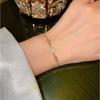 Korean Style Minimalist Zirconium Titanium Steel Bracelet - Retro Internet Celebrity Fashion