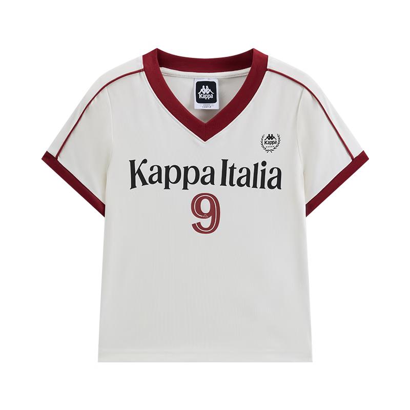 

Женская спортивная футболка Kappa с V-образным вырезом и короткими рукавами XL